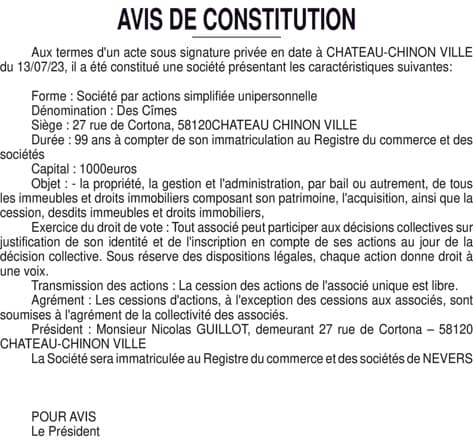 Contenu publication