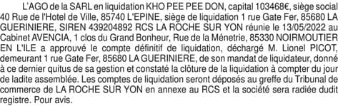 Contenu publication