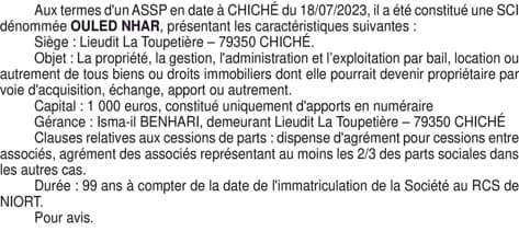 Contenu publication