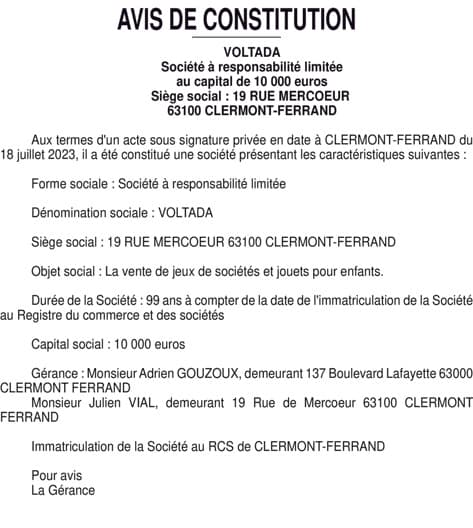 Contenu publication