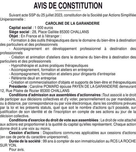 Contenu publication