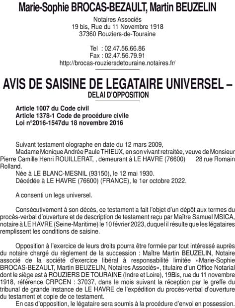Contenu publication