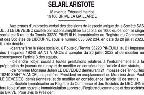 Contenu publication