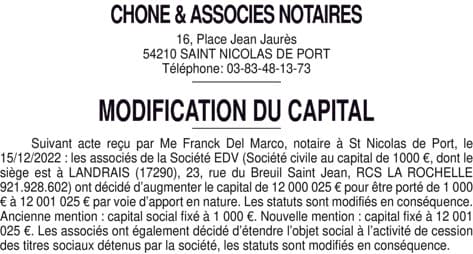 Contenu publication