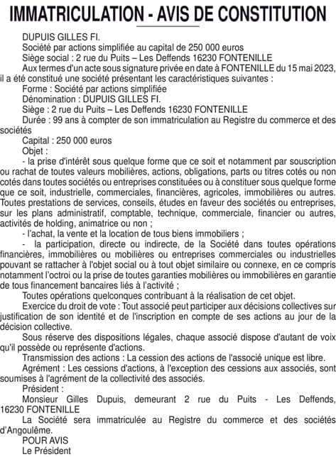 Contenu publication