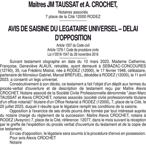 Contenu publication