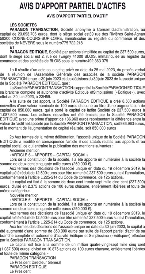 Contenu publication