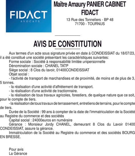 Contenu publication