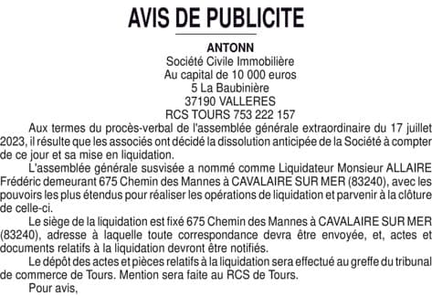 Contenu publication
