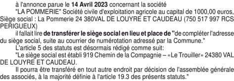 Contenu publication
