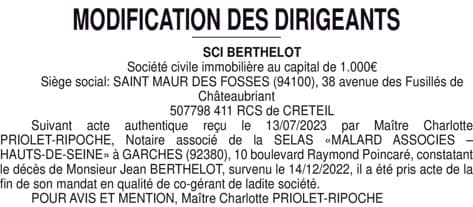 Contenu publication