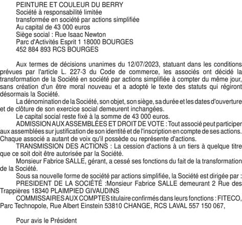 Contenu publication