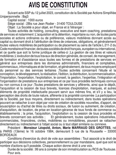 Contenu publication