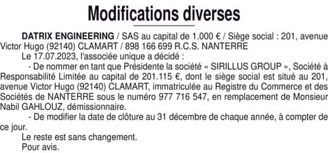 Contenu publication