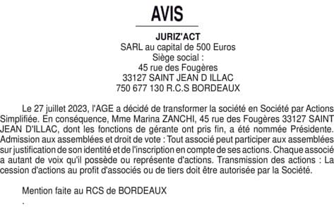 Contenu publication