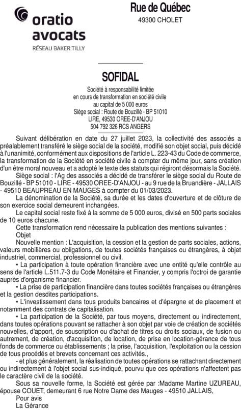 Contenu publication