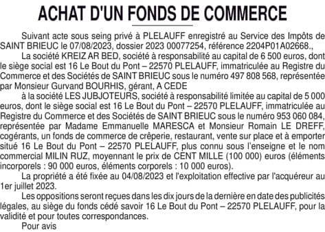 Contenu publication