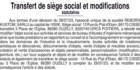 Contenu publication