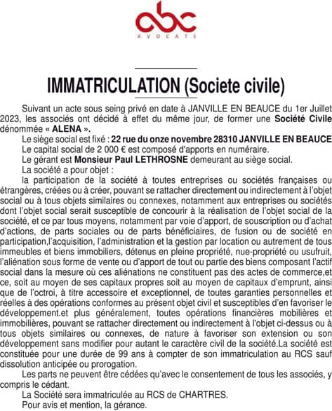 Contenu publication