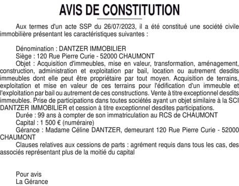 Contenu publication
