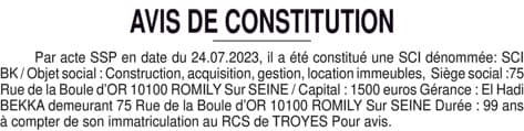 Contenu publication