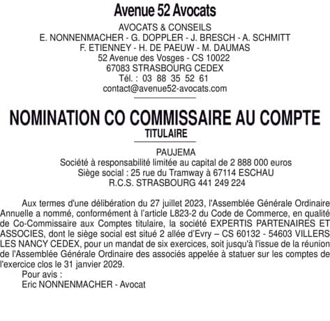 Contenu publication