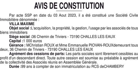 Contenu publication