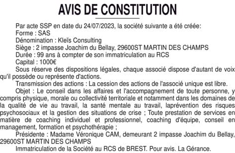 Contenu publication