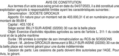Contenu publication