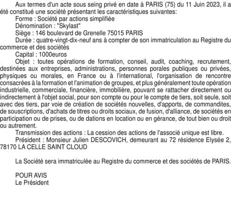 Contenu publication