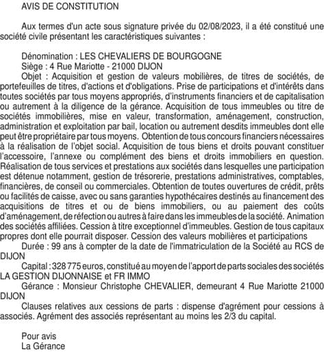 Contenu publication