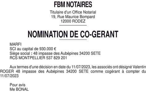 Contenu publication