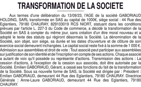 Contenu publication