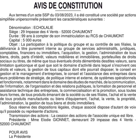 Contenu publication