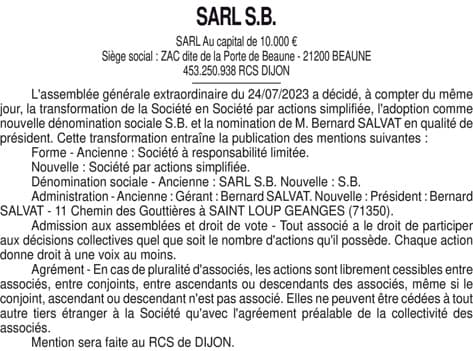 Contenu publication