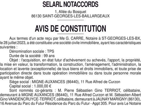 Contenu publication
