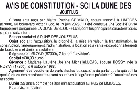 Contenu publication
