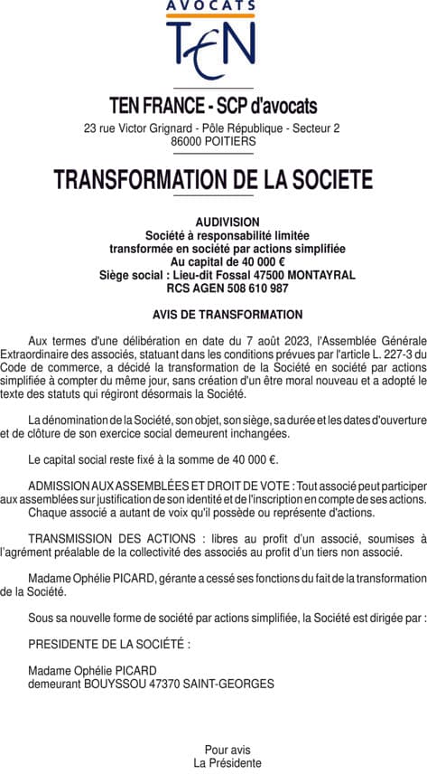 Contenu publication