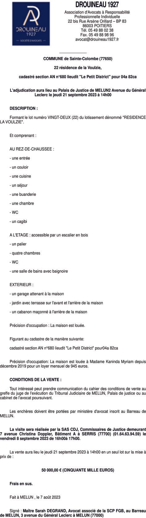 Contenu publication