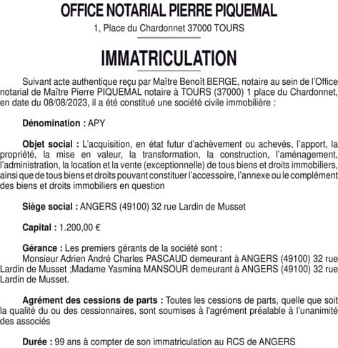 Contenu publication