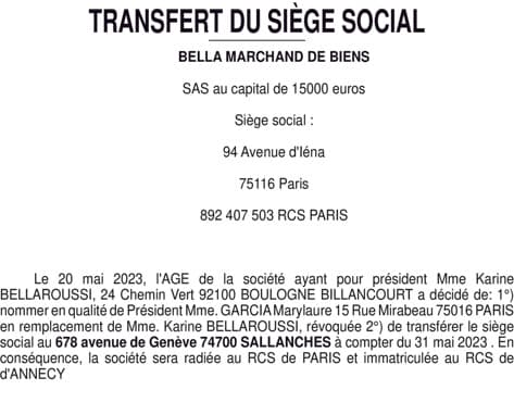 Contenu publication