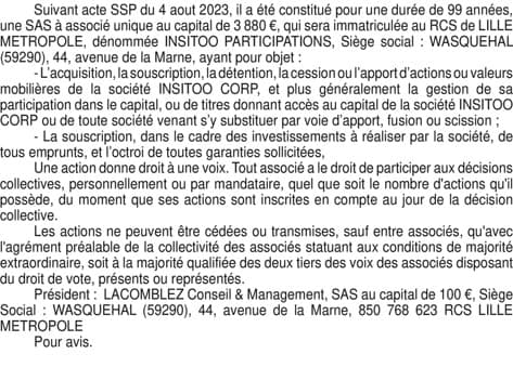 Contenu publication