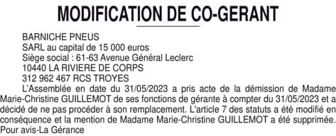 Contenu publication