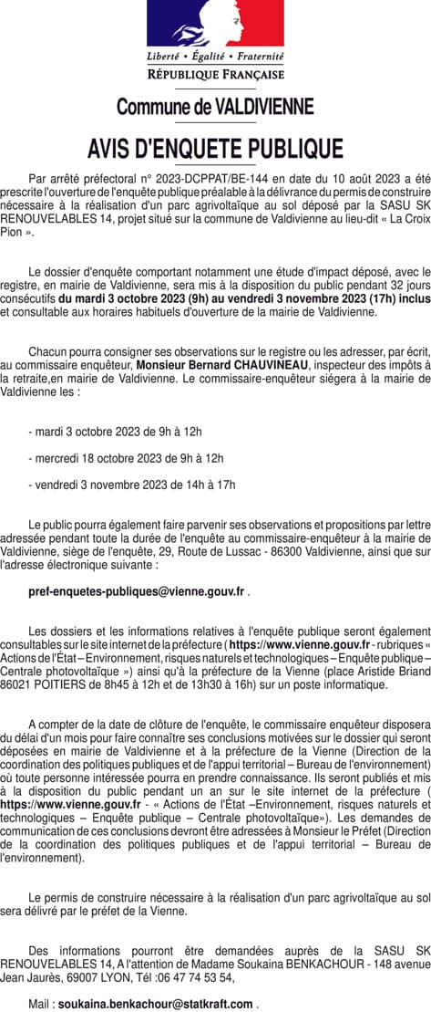Contenu publication