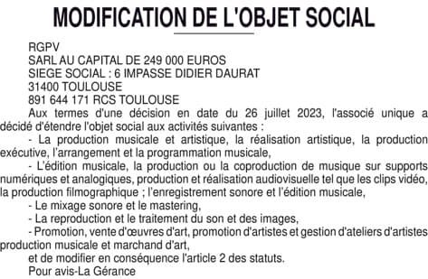 Contenu publication