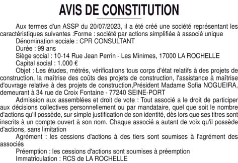 Contenu publication