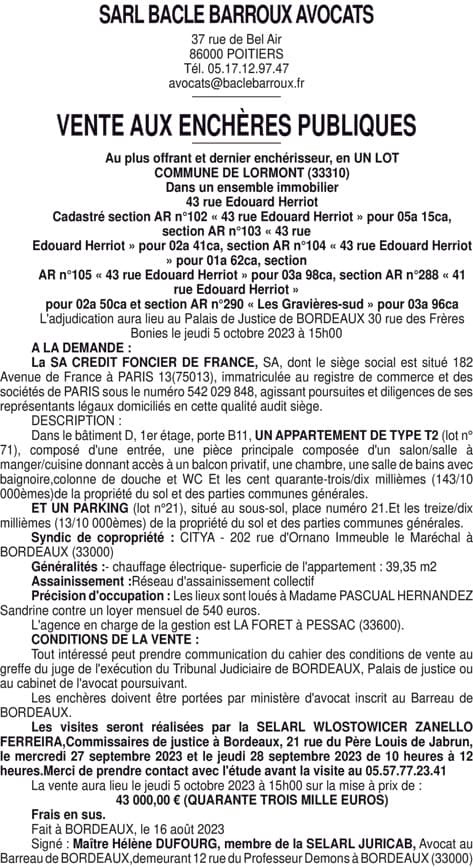 Contenu publication