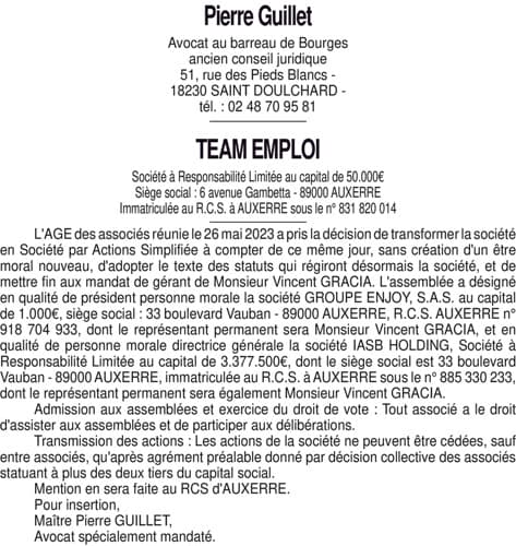 Contenu publication