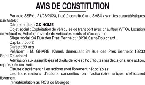 Contenu publication