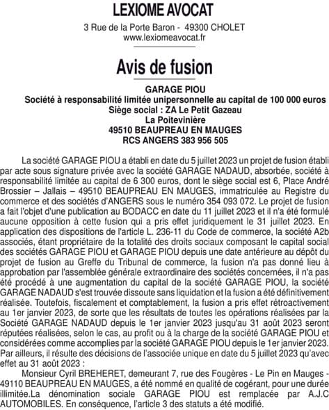 Contenu publication